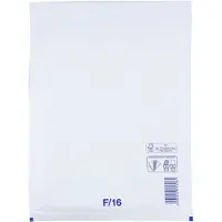 Netuno Luchtkussen enveloppen A4 - 16/F - 350 x 240 mm - 10 stuks - HK zelfklevend met plakstrip - Wit -