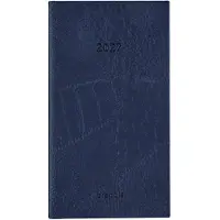 Brepols agenda 2027 - OPTIVISION POCKET [0.717] - LUCCA - Zakagenda - 1 week op 2 pagina's - Weekoverzicht - Donkerblauw - 9 x 16 cm