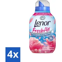 Lenor 4 x - Wasverzachter - Fresh Air - Fleurige Bloesem - 36 Wasbeurten - Wasverzachter - - Frisheid - Bloesemgeur - Wasgoed