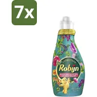Robijn Collections - Wasverzachter - Paradise Secret - 1,25L - 50 Wasbeurten - Bulkverpakking - 7 stuks