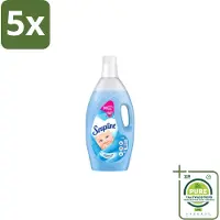 Soupline 5 x – Wasverzachter – Hemels Fris – 1,9 L - Grootverpakking - Wasverzachter - Wasgoed Verzachter - Hemels Fris - Wasverzachter Hemels Fris - Wasverzachter Voor Kleding
