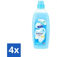 At Home 4 x - Wash - Wasverzachter - Lovely Springtime - 20 Wasbeurten - Wasverzachter - Wasverzachter Voor Kleding - Wasverzachter Voor Alle Stoffen - Wasverzachter Fris - Wasverzachter Geur