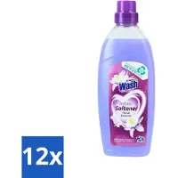 At Home 12 x - Wash - Wasverzachter - Floral Passion - 20 Wasbeurten - Wasverzachter - Wasverzachter Geur - Wasverzachter Voor Kleding - Wasverzachter Voor Alle Stoffen - Wasverzachter Voor Katoen