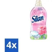 Silan 4 x – Wasverzachter – Classic Pink Passie voor Rozen – 1144 ml - Wasverzachter - Roze Geur - Wasgoed Verzachter - Kleding Verzachter - Statische Elektriciteit