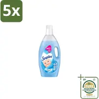 Soupline 5 x – Wasverzachter – Hemels Fris – 1,9 L - Grootverpakking - Wasverzachter - Wasgoed Verzachter - Hemels Fris - Wasverzachter Hemels Fris - Wasverzachter Voor Kleding