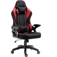 Tyr Gamingstoel - 130kg - Gaming Chair - Gamestoel - Zwart/Rood - 52cm x 59cm x 126cm