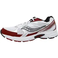 Saucony Sneakers laag 'RIDE MILLENNIUM' donkerrood / zwart / zilver / wit