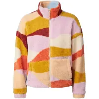 Rip Curl Functionele fleece jas 'RETRO SWELL' crème / curry / abrikoos / rosa