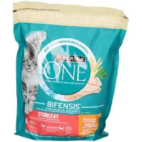 Purina ONE Adult Sterilcat Kip & Tarwe 800 g Voeding