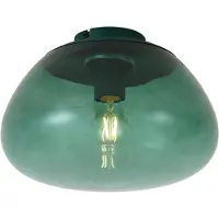 QAZQA Design plafondlamp groen met groen glas - Giselle