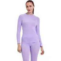 Falke Warm Longsleeved Shirt sneldrogend functioneel functioneel shirt met lange mouwen dames paars - maat XL