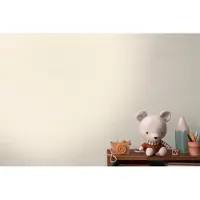 Living Walls RUITJES BEHANG | Kinderkamer - Wit Metallic - Kids Studio