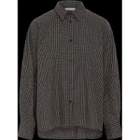 Inwear Dames Blouses Millesiw Loose Shirt - Donkergrijs - Maat 36