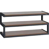 Norstone Esse AV A/V meubel zwart walnoot