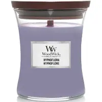 Woodwick Hourglass Medium Geurkaars - Hypnoflora - 60 branduren