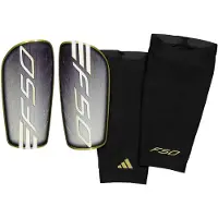 Adidas F50 Competition Scheenbeschermers Zilvergrijs Wit Goud Zwart
