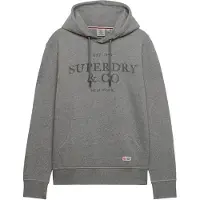 Superdry Sweatshirt '1954' donkergrijs / grijs gemêleerd