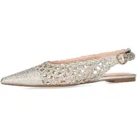 Manfield Slingpumps goud