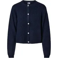 Pieces Gebreid vest 'PCSILLY' navy