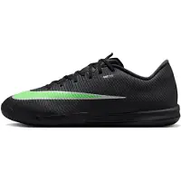 Nike Mercurial Vapor 17 Academy Zaalvoetbalschoenen (IN) Zwart Felgroen Zilvergrijs