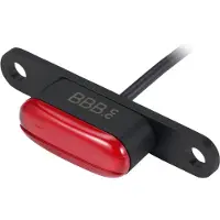 Bbb Cycling E-Signal - Compacte E-Bike Fietsverlichting - Bevestiging Zadelpen of Bagagedrager - STVZO Gecertificeerd - Voor 12V E-Bike Systemen - BLS-243E