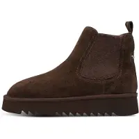 Tamaris Chelsea boots donkerbruin / bruin gemêleerd