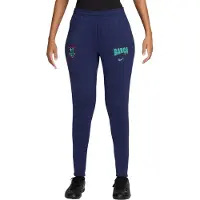 Nike FC Barcelona Strike Trainingsbroek 2026-2027 Dames Donkerblauw Lichtgroen