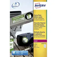 Sans marque Avery White Heavy Duty Labels - Laser - L4773