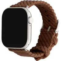IMoshion Corduroy bandje voor de Apple Watch | 38/40/41/42 mm - Bruin