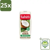 Tahiti 25 x – Douchegel – Coco - 315 ml - Grootverpakking - Douchegel Kokos - Kokosgeur - Tropisch - Ontspannen Douche - Huid Verzorgen