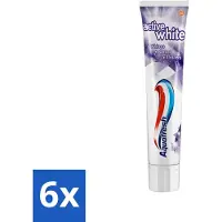 Aquafresh 6 x - Tandpasta - Whitening - Stralend Witte Tanden - 100 ml - Tandpasta - Witte Tanden - Stralende Tanden - Tanden Reinigen - Frisse Adem