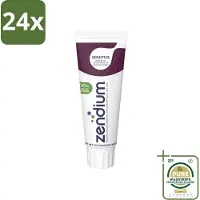 Zendium Tandpasta Sensitive 75 ml - Voordeelverpakking - 24 stuks - Mondgezondheid - Fluoride