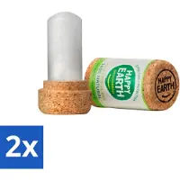 Happy Earth 2 x – Deodorant Crystal – 100% Natuurlijk Unscented – 90 g - Geurloze Deodorant - Hypoallergene Deodorant - Natuurlijke Deodorant - Kristal Deodorant - Mineralen Deodorant
