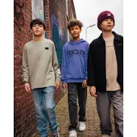 Indian blue jeans T-shirt lange mouw 960745