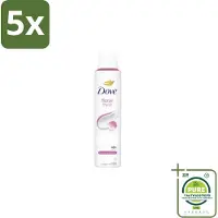 Dove 5 x – Deodorant Spray – Floral Fresh – 200 ml - Grootverpakking - Anti-transpirant Spray - Zweetvermindering - Geur - Bloemige Geur - Geurvermindering