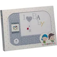 Gamberritos laken set grijs baby 3 delig middel