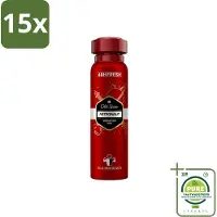 Old Spice 15 x – Deospray – Astronaut – 150 ml - Grootverpakking - Astronaut Deodorant - Aluminiumvrije Deodorant - Frisse Geur - Mannelijke Geur - Deodorant Spray