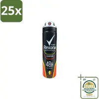 Rexona 25 x – Deodorant Spray – Champions – 150 ml - Grootverpakking - Deodorant Spray - Sportieve Geur - Zweetbestendig - Frisheid - Mannen Deodorant