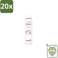 Dove 20 x – Deodorant Spray – Floral Fresh – 200 ml - Grootverpakking - Anti-transpirant Spray - Zweetvermindering - Geur - Bloemige Geur - Geurvermindering