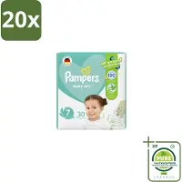 Pampers 20 x – Luiers – Active Baby Dry Maat 7 – 30 Luiers - Grootverpakking - Luiers Voor Baby - Droge Luiers - Comfortabele Luiers - Langdurige Droogheid - Huidbescherming