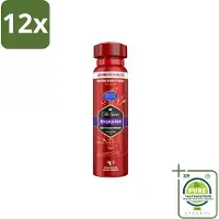 Old Spice – Deospray – Rockstar – 150 ml - Voordeelverpakking - 12 stuks - Rockstar - Deodorant spray