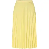 Lacoste Dames/Dames Plooi Polyester Midi Rok (Geel)