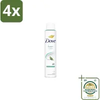 Dove – Deodorant Spray – Fresh Care – 200 ml - Voordeelverpakking - 4 stuks - Geurvermindering - Fris