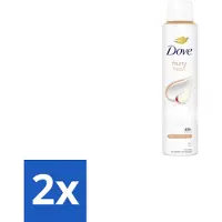 Dove 2 x – Deodorant Spray – Fruity Fresh – 200 ml - Anti-transpirant Spray - Zweetgeur - Okselgeur - Fris - Fruitig