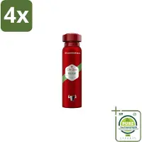 Old Spice – Deospray – Restart – 150 ml - Voordeelverpakking - 4 stuks - Deodorant Spray - Frisheid