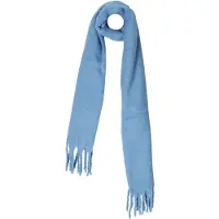 American vintage Dames Sjaals Zinaco - Lichtblauw - Maat ONESIZE