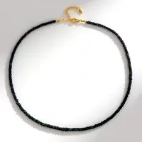 Cavill - Zilveren halsketting - 925 Sterling Zilver verguld - 26,6 ct Ethiopische Mezezo opalen - verstelbaar 45-50 cm - Elegant fancy kraal design