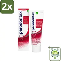 Parodontax - Tandpasta - Original - Versterkt Tandvlees & Verwijdert Tandplak - 75 ml - Voordeelverpakking - 2 stuks - Tandpasta - Bloedend tandvlees
