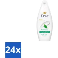 Dove 24 x – Douchegel – Fresh Care – 250 ml - Douchegel - Fris - Schone Huid - Huid Reinigen - Huid Hydrateren
