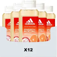 Adidas 12x Shower Gel Active Skin & Mind Energy Kick W 250 ml
